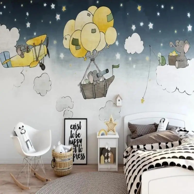 Papier Peint Avion Chambre Enfants