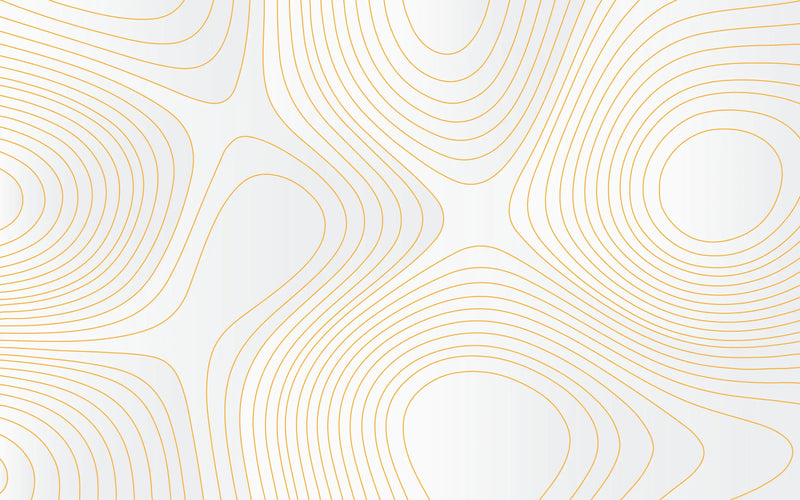 White Wallpaper With Golden Pattern