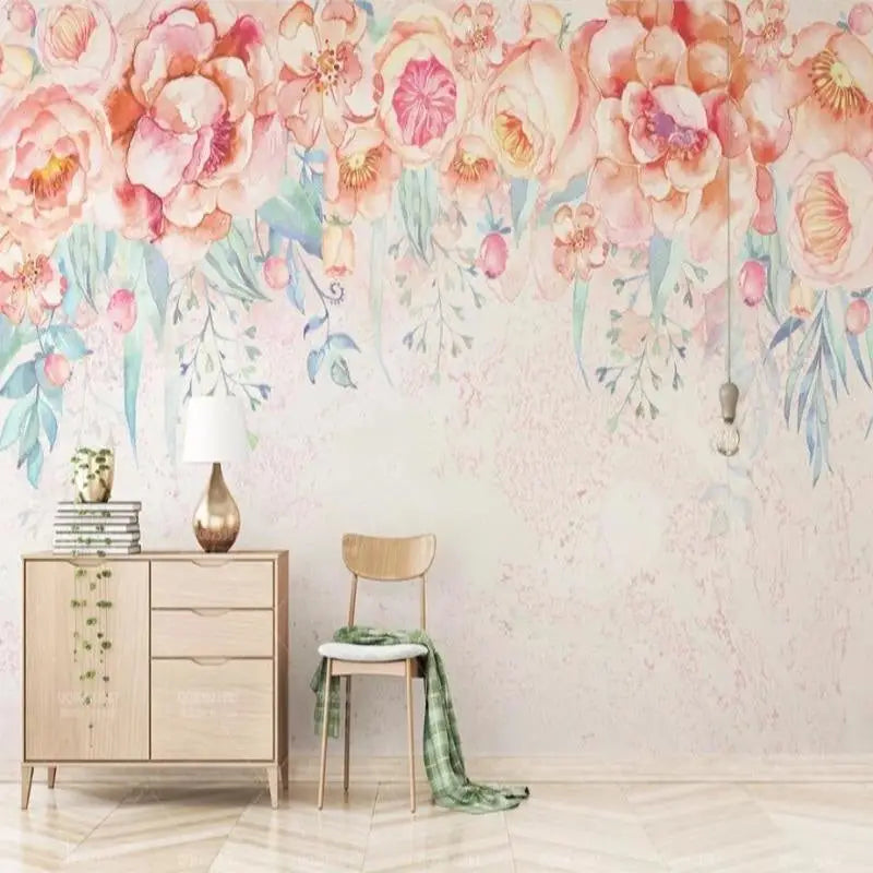 Papier Peint Chambre Fille Fleuri