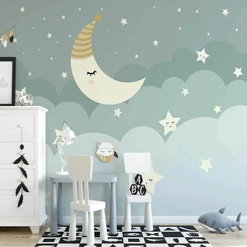 Papier Peint Chambre Lune