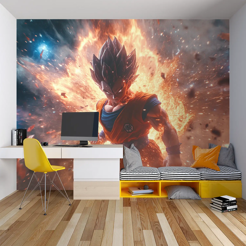 Papier Peint Dbz Garçon - chambre spiderman