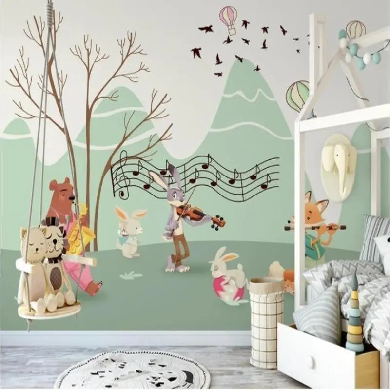 Papier Peint Fresque Animaux