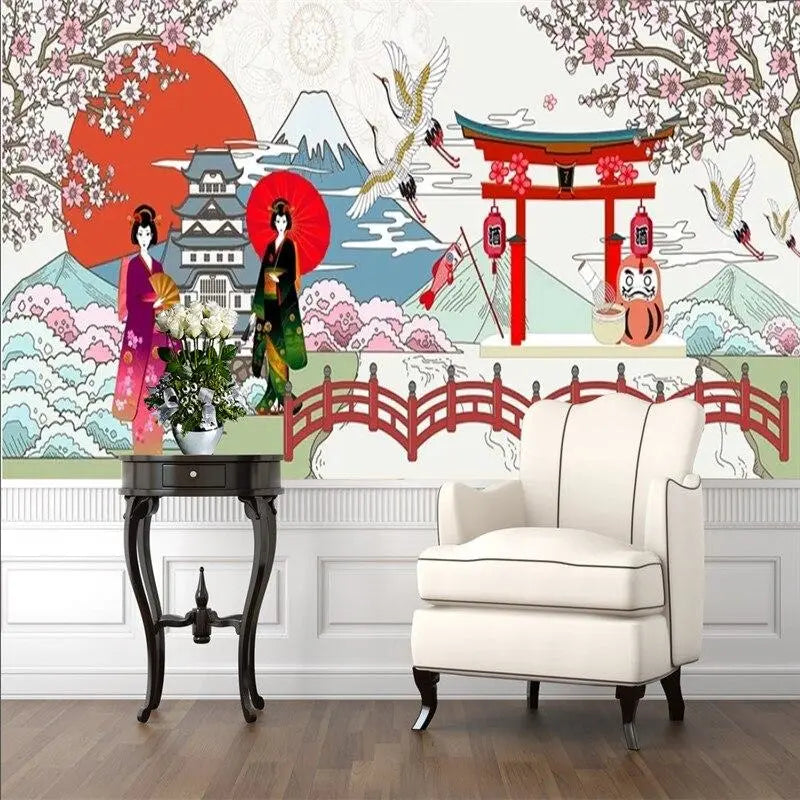 Papier Peint Japonais Ambiance Japonaise