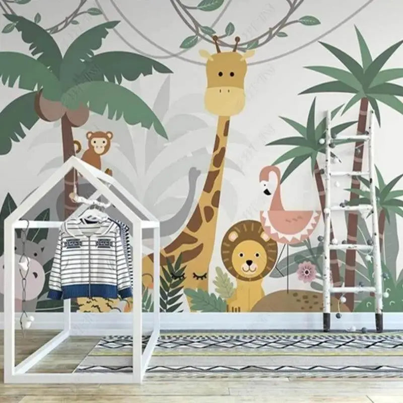 Papier Peint Jungle Animaux