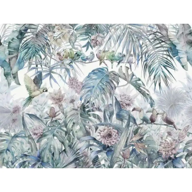 Papier Peint Jungle Perroquet