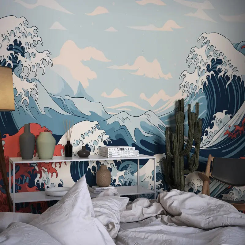 Papier Peint La Vague Hokusai