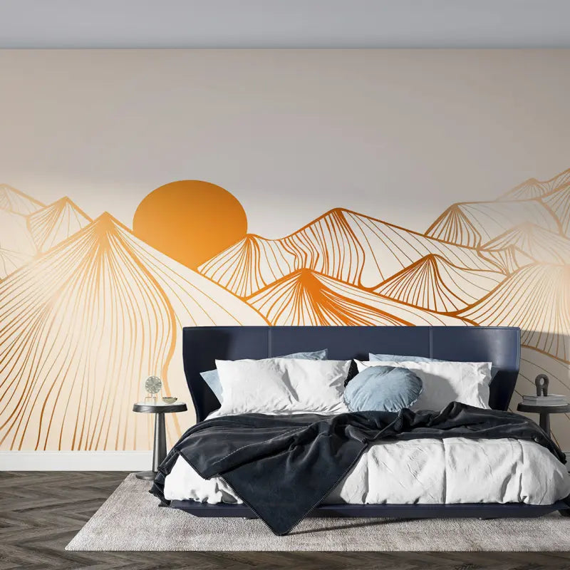 Papier Peint Montagne Design