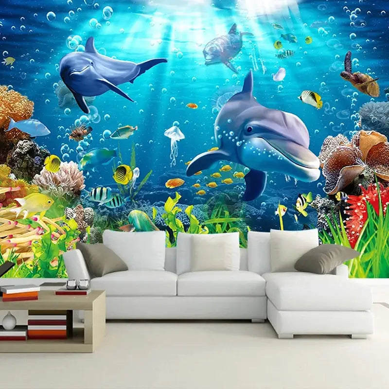 aquarium wall mural - Second Image