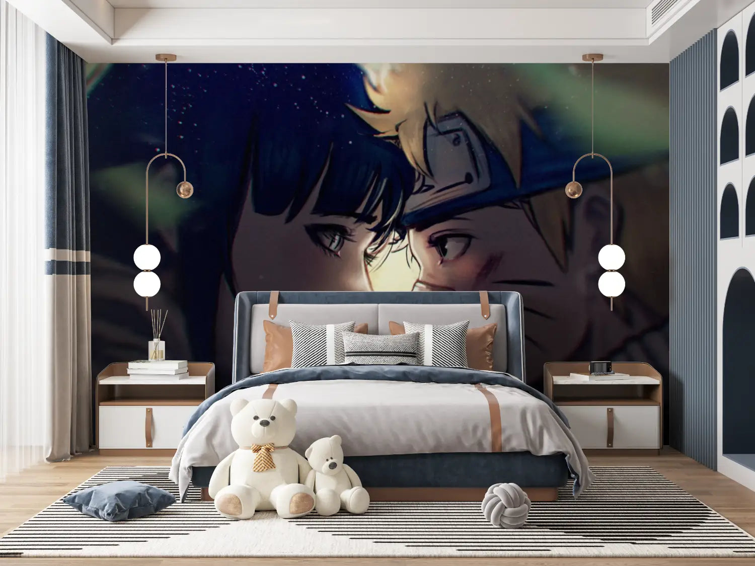 Papier Peint Naruto Hinata Couple - tapisserie ado