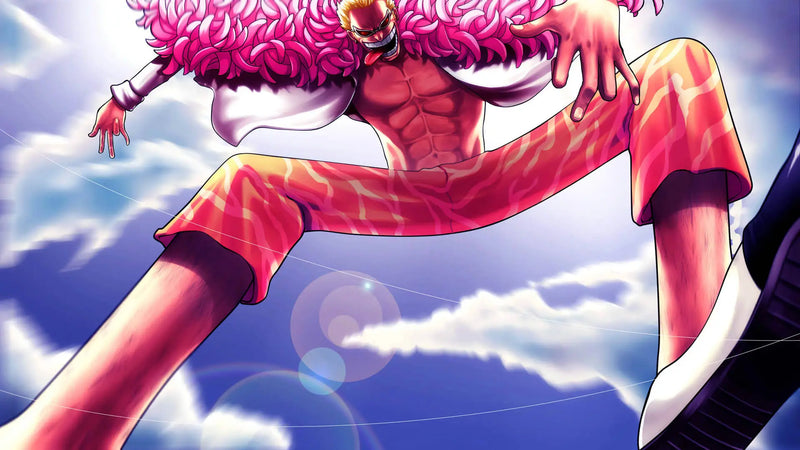 Papier Peint One Piece Doflamingo Design