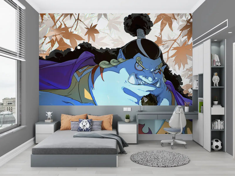 Papier Peint One Piece Jinbe - chambre petit