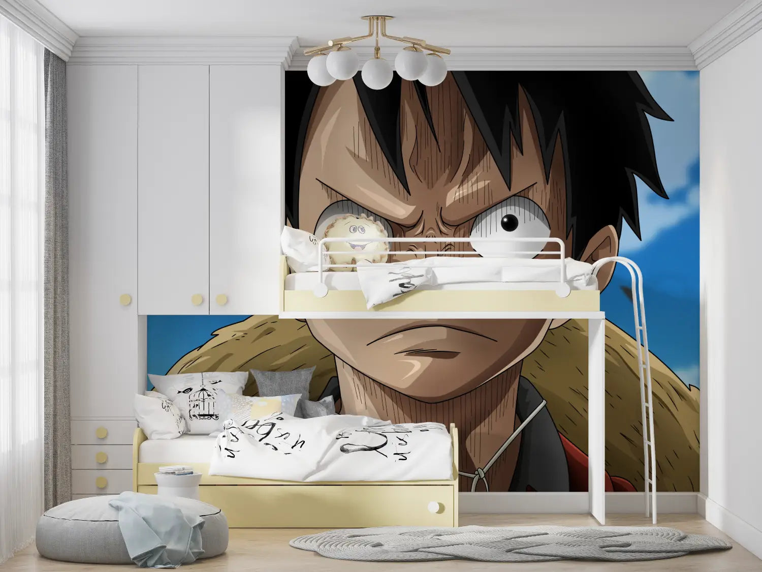 Sfondo di One Piece Rufy arrabbiato - Second Image