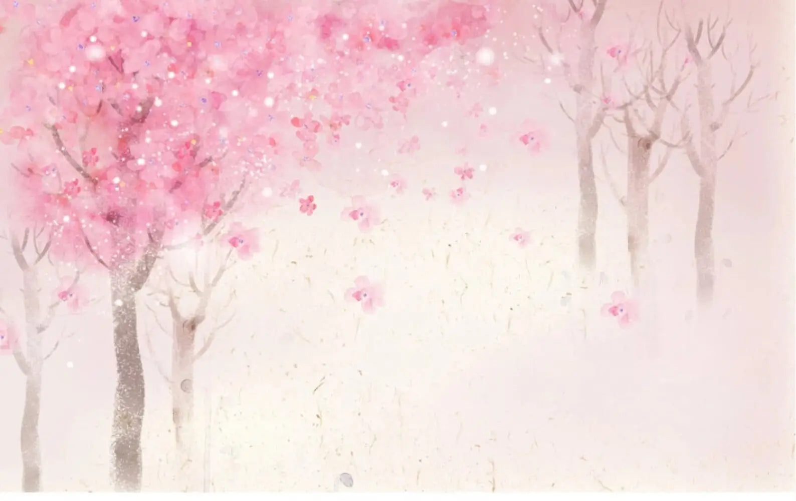 Japanese cherry princess wallpaper