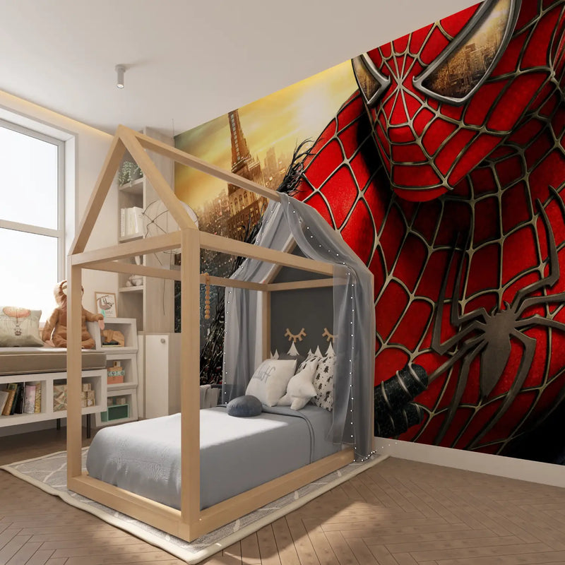 Papier Peint Spiderman 3 - tapisserie hero