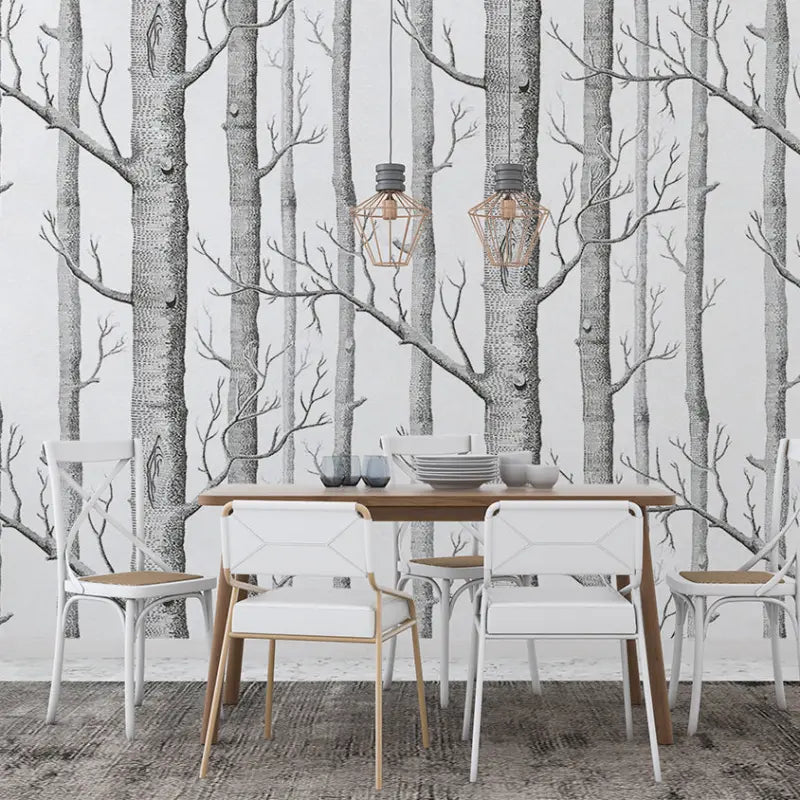 Birch Forest Wallpaper - Second Image