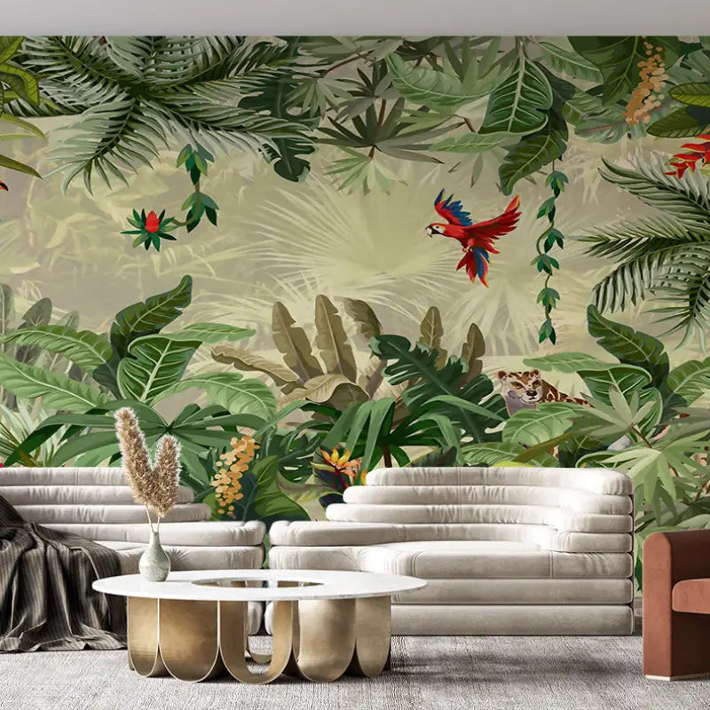 Papier Peint Foret Tropicale