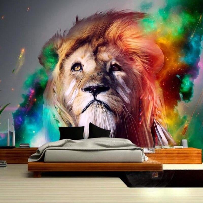 Classic Teenage Wallpaper Lion Colé - Second Image