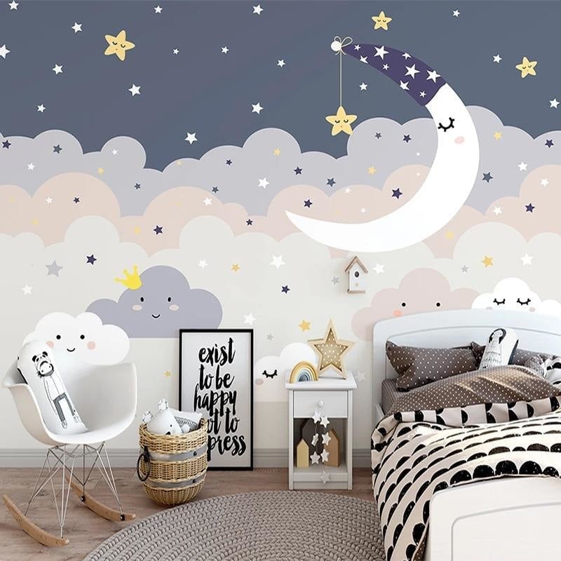 Papier Peint Chambre Nuage