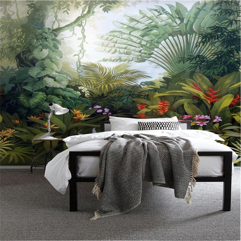 chic tropical wallpaper - Second Image