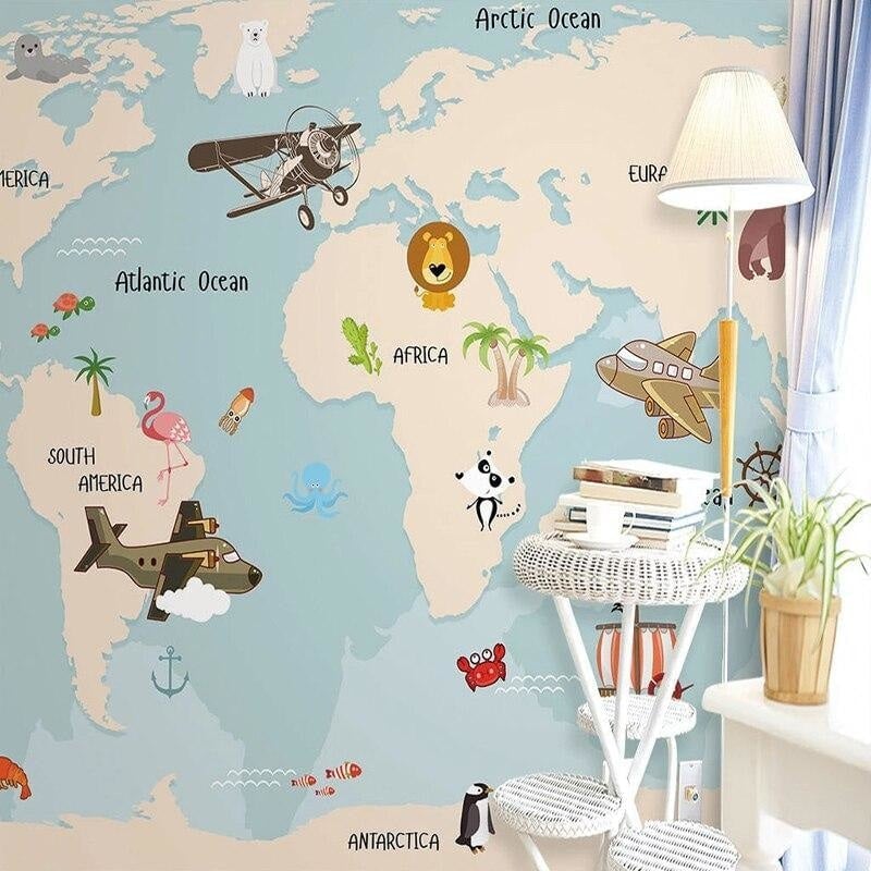 Tapisserie Mapp Monde