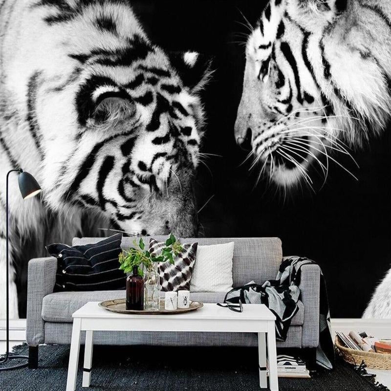 Tapisserie Tigre Blanc